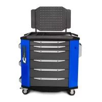 Тележка инструментальная ToollBox TBP-6 (синяя)