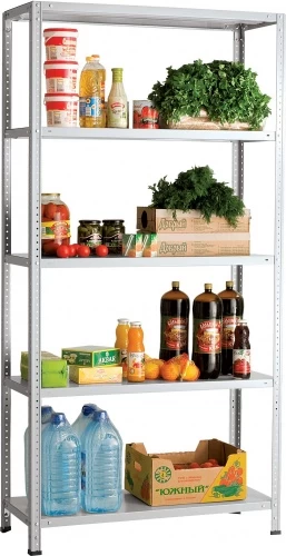 Стеллаж металлический Практик MS 185/100х50/6