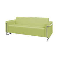 Диван 3-местный Дакар (Ecotex 3006 фисташковый кожзам)